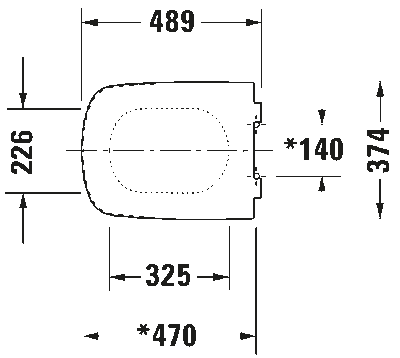 DuraStyle Сиденье для унитаза съемный вариант 13