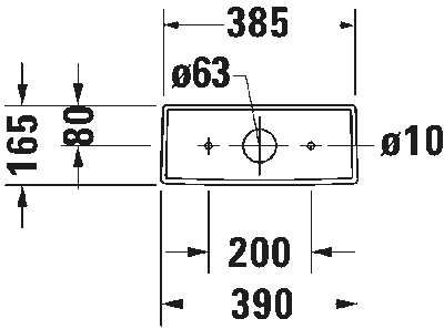 DuraStyle Бачок с механизмом двойного смыва 6