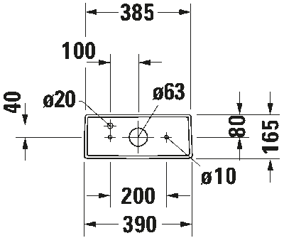 DuraStyle Бачок с механизмом двойного смыва 6