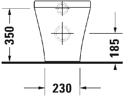 DuraStyle Унитаз напольный 10