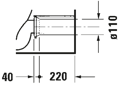 DuraStyle Унитаз комбинированный (не вкл. бачок) 10