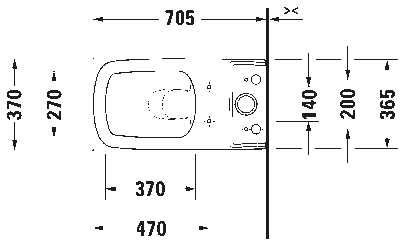 DuraStyle Унитаз комбинированный (не вкл. бачок) 16