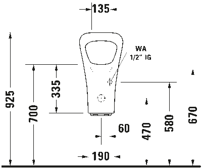 DuraStyle писсуар 9