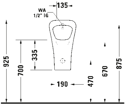 DuraStyle писсуар 7