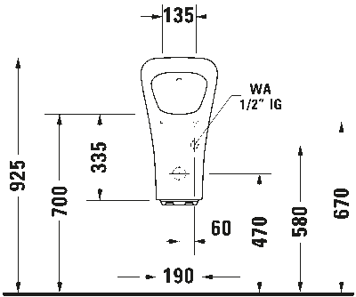 DuraStyle писсуар 9