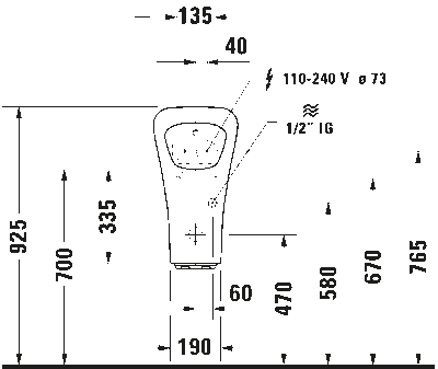 DuraStyle писсуар 12