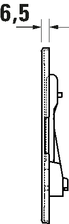 DuraSystem Installationselem. Кнопка включения Beta 120 10