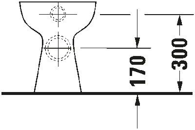 Duraplus Унитаз напольный Bambi для независимого подключения воды 5