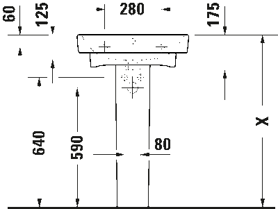 Duravit №1 Умывальник 5