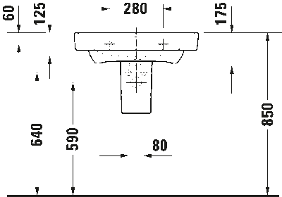 Duravit №1 Умывальник 8