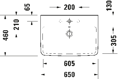 Duravit №1 Умывальник 11
