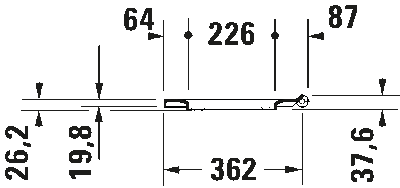 Duravit №1 Сиденье для унитаза петли: нерж. Сталь Детский 7