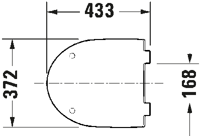 Duravit №1 Сиденье для унитаза петли: нерж. Сталь 9