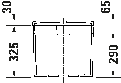 Duravit №1 Бачок с механизмом двойного смыва 3