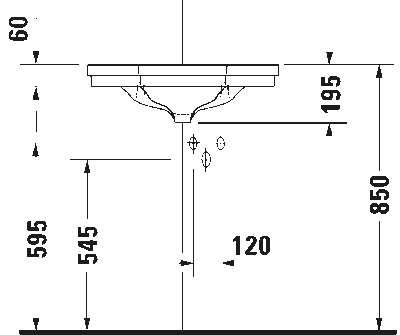 1930 Угловой умывальник для рук с переливом 6
