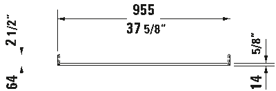 Vero Air Полотенцедержатель для умывальника # 045410 8
