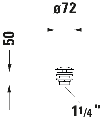 Выпуск для раковины 52
