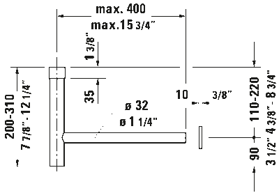 Дизайнерский сифон 43