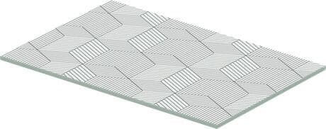 DuraSquare Стеклянные полочки безопасное стекло