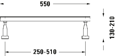 Ножки для ванн и душевых поддонов из акрила 5