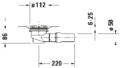 Выпуск для душевого поддона 5