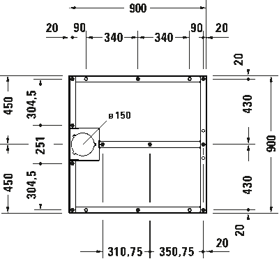 Ножки для душевых поддонов Stonetto 4