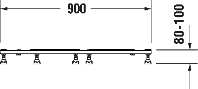 Ножки для душевых поддонов Stonetto 5