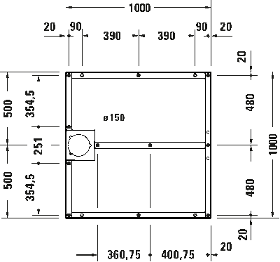 Ножки для душевых поддонов Stonetto 4