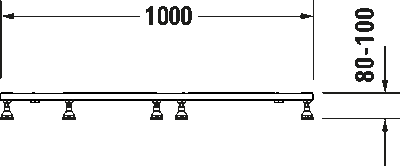 Ножки для душевых поддонов Stonetto 5