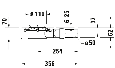 Выпуск для душевого поддона** (При установке душевых поддонов DuraSolid® с ножками или опорой обязателен выпуск для душа 5