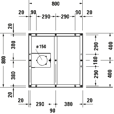 Ножки для душевых поддонов Tempano 4