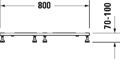 Ножки для душевых поддонов Tempano 5