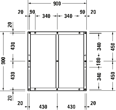 Ножки для душевых поддонов Tempano 6