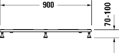 Ножки для душевых поддонов Tempano 7