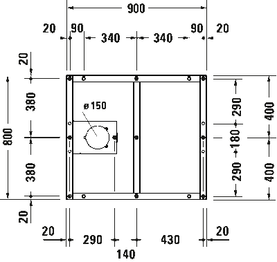 Ножки для душевых поддонов Tempano 4