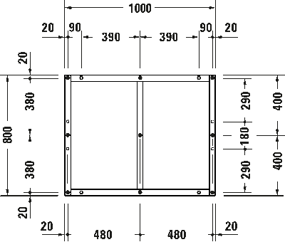 Ножки для душевых поддонов Tempano 6