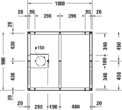 Ножки для душевых поддонов Tempano 4