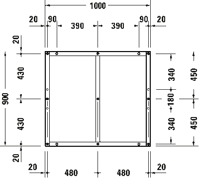 Ножки для душевых поддонов Tempano 6