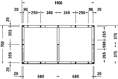 Ножки для душевых поддонов Tempano 6