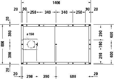 Ножки для душевых поддонов Tempano 4
