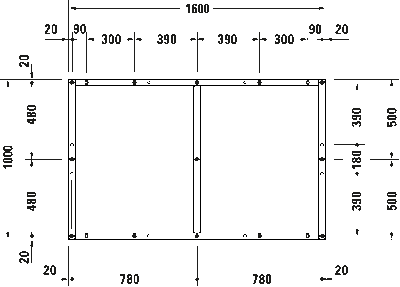 Ножки для душевых поддонов Tempano 6
