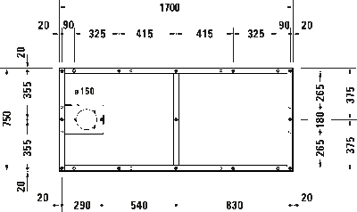 Ножки для душевых поддонов Tempano 4