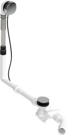 Комплект слива-перелива квадратно-овальный для ванн с центральным выпуском