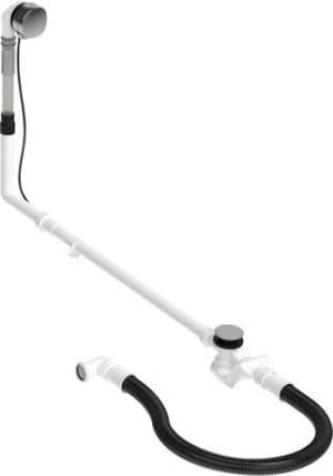 Комплект слива-перелива квадратно-овальный (необходим отсоединитель трубы или кран с защитой от обратного потока согласн 1