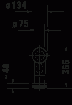 Соединительное колено Vario 6