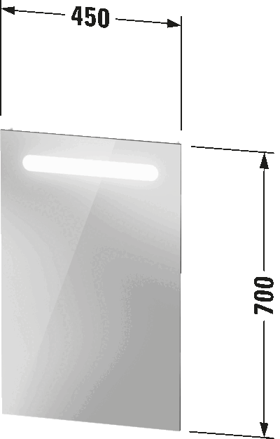 Duravit No.1 Зеркало 7