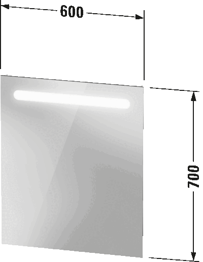 Duravit No.1 Зеркало 7