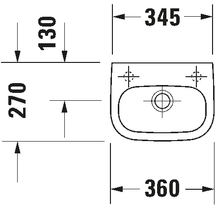 D-Code Умывальник для рук 7