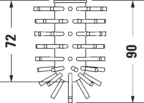 Насадка-щетка Starck T 4