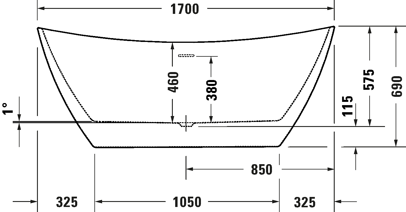 DuraVato Ванна овальная 5